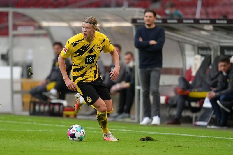 Borussia Dortmund's Erling Haaland has now gone seven games without a goal for club and country.